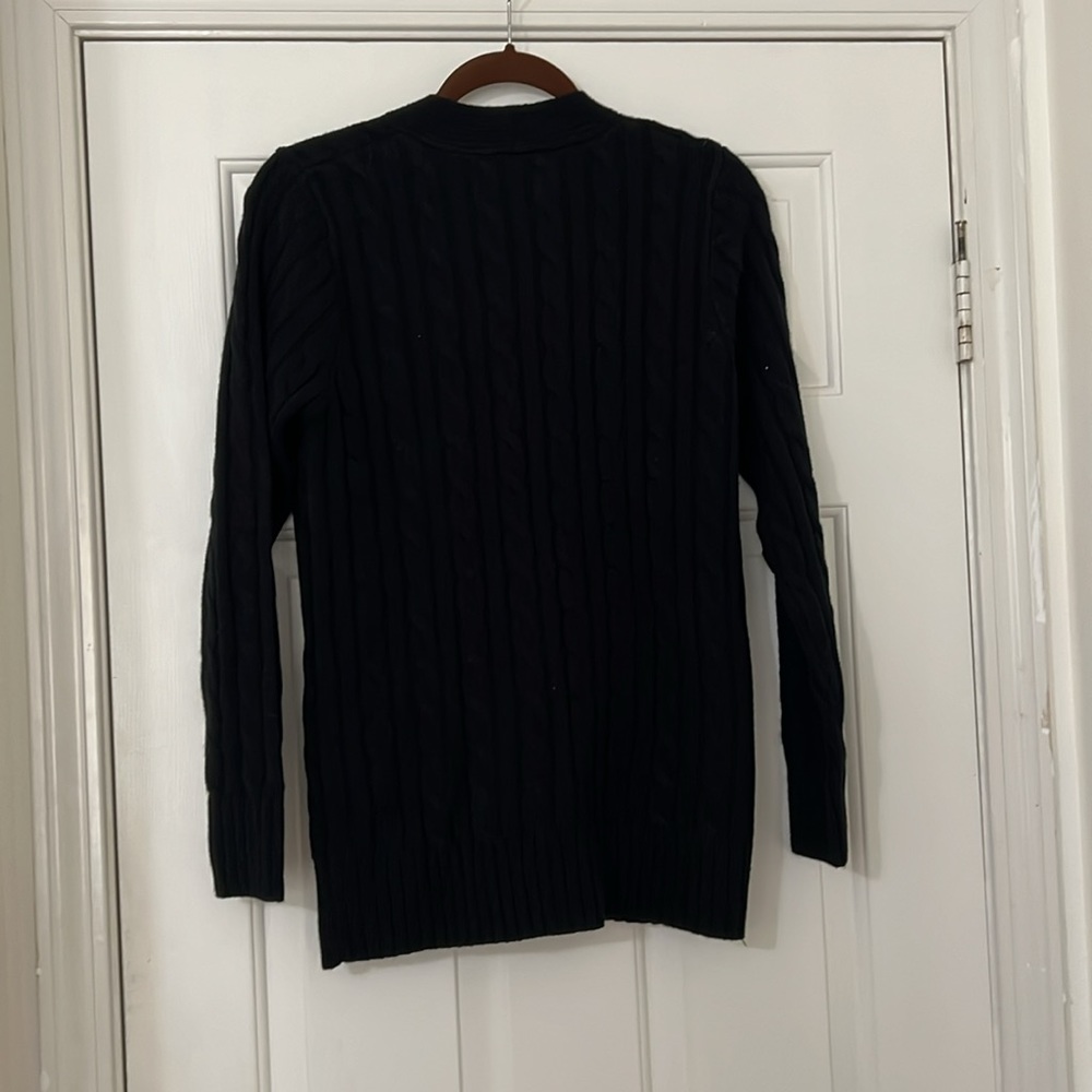 NWOT BLACK CARDIGAN Sweater - Picture 7 of 9